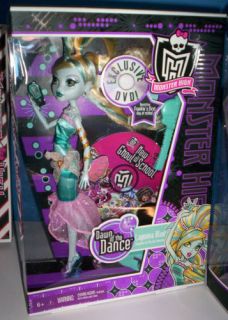 Monster High Dawn of The Dance Lagoona Blue Doll with DVD RARE in Hand