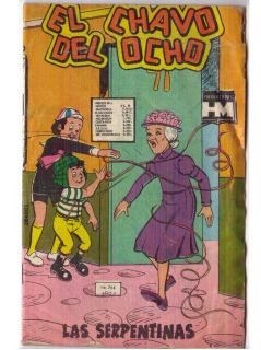 CHAVO DEL OCHO comic ROBERTO GOMEZ BOLANOS CHESPIRITO No 284 1979