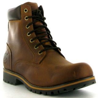 Timberland 74134 Earthkeeper Rugged 6 inch Mens Boot Red Brown Sizes