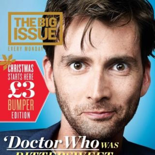Big Issue Magazine New David Tennant Doctor Who