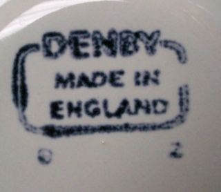Denby China Sable Pattern Teapot Lid Only