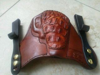 Custom leather holster for a Smith and Wesson 642 or similar