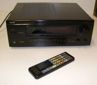 Denon AVR 3200 Home Theater Surround Sound 5 1 Stereo Receiver Amp