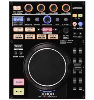 Denon DJ DN SC2000 USB MIDI Compact Audio Controller with Deck Support