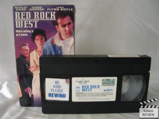 Red Rock West VHS Nicolas Cage Dennis Hopper 043396269736