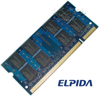 EBE21UE8AFSA 8g F New Elpida 2GB DDR2 800 Laptop Memory