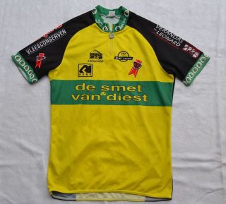 De SMET Van Diest Cycling Jersey by Decca Mens Medium Belgium