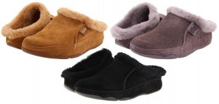 FitFlop Lounge Deluxe Womens Slide Clogs Suede Mule Shoes All Sizes