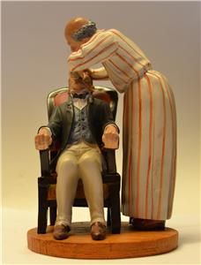 Honore Daumier Dentist Sculpture Cariacature Figure