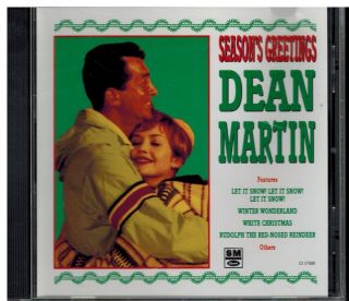 Dean Martin Seasons Greetings Christmas CD 1992