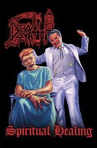  Spiritual Healing Official Textile Fabric POSTER FLAG Death Metal NEW