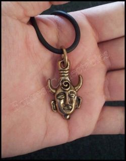 Supernatural Deans Protection Amulet Pendant w Necklace Brand New