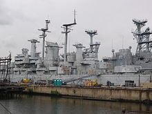 ex uss des moines at the philadelphia naval inactive ship maintenance