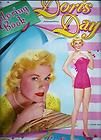VINTAGE UNCUT 1953 DORIS DAY PAPER DOLLS~FREE SHIPPING~#1 REPRO~VERY
