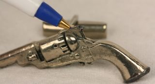 Pistol Colt Single Action Old Gun Revolver PR Cufflinks