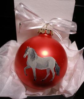  Paso Fino Horse Christmas Ornament Hand Painted