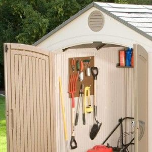 new garden storage shed 8 x 7 5 outdoor backyard storage
