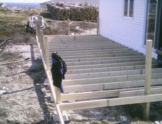 building plans for constructing your own wood patio deck