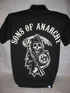 Sons of Anarchy T Shirt Tee TV Show Apparel New Black XL 16