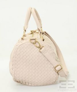 Deux Lux Pale Pink Woven Shoulder Bag