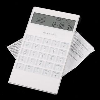 Worldtime Digital 8 Digits Calculator Clock Calendar