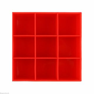 Dexas King Sized Cube Square Silicone Ice Cube Food Safe Icecube Tray