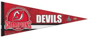 New Jersey Devils 2012 EASTERN CONF CHAMPIONS Premium Felt