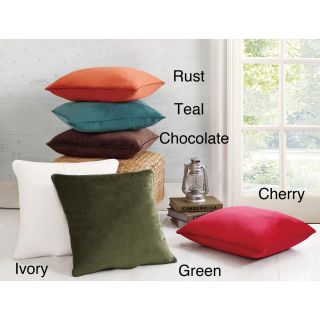  Solid Velvet Decorative Pillows