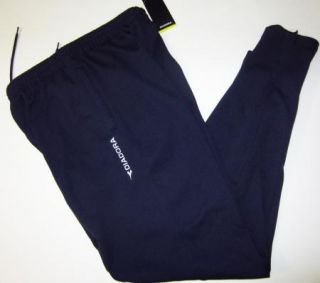 Diadora Mens Navy Blue Athletic Training sweat Pants Soccer XL New $40