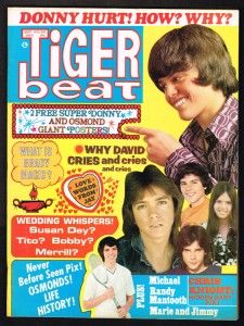  Teen Magazine Osmond Partridge DeFranco Family Brady Bunch 1972