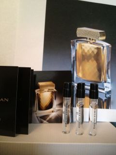 DAVID YURMAN Eau de Parfum Lot of 3 Travel Sparys 05oz 1 5ml