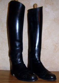 Dehner Dress Custom Riding Boots Mens 10 5 Black Tall