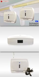 Dehumidifier Mini Case of 2 Portable Electronic Air Dryer Basement Gun