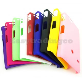 9x Back Cover Case Sony Xperia Go ST27I Black Blue Pink Purple Red