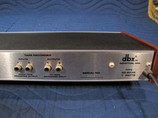 DBX 224 Type II Tape Noise Reduction System Encode Decode
