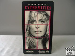 Extremities VHS Farrah Fawcett James Russo Diana Scarwid