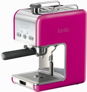DeLonghi Kmix 15 Bars Pump Espresso Maker Magenta New
