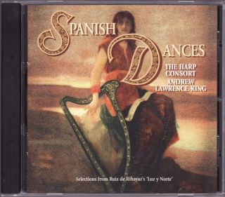 Spanish Dances The Harp Consort Andrew Lawrence King CD