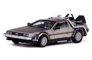  to The Future II Hover DeLorean Movie Car 1 18 Scale Die Cast