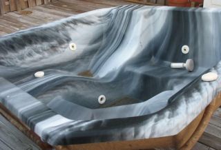  Linked Acrylic Hot Tub with Jacuzzi Jets Delray Beach Florida