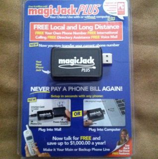  Magic Jack Plus Free Local and Long Distance