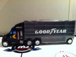   Goodyear Redbox Semi Truck Hauler 1999 DieCast Car Carry Case