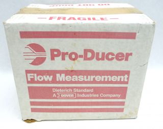 Dieterich Pro Ducer HX 140 A9 HP 24VDC 400PSI Flow Measurement