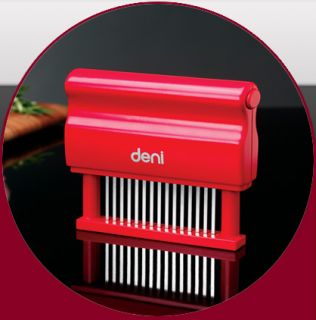 Deni 15 Blade Meat Tenderizer Reduces Cooking Time Marinate Meats