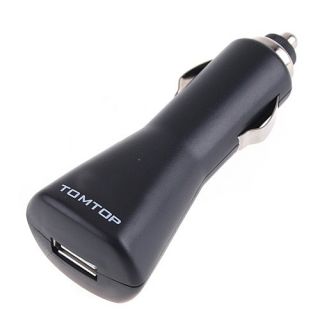 USB Car Cigarette Plug Adapter Charger DC for MP3 PDA
