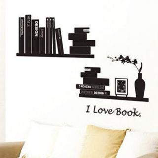 Love Reading Book Books Wall Sticker Decor Decals Vinyl Art