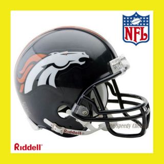 Denver Broncos Official NFL Mini Replica Football Helmet by Riddell