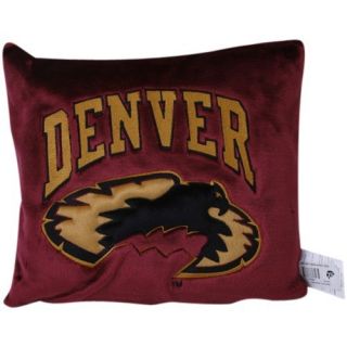 Denver Pioneers Crimson 15 Square 3D Plush Pillow