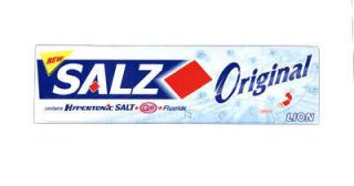 Salz Toothpaste for Gums and Dental Health Original