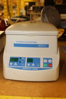 Denville 260D Micro Centrifuge as Is